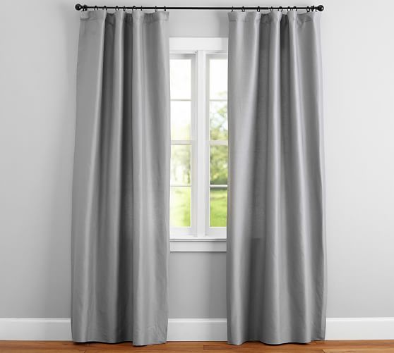 Linen Silk Blend Drape | Pottery Barn