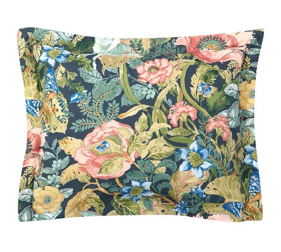 Lyla Garden Reversible Duvet Cover And Sham Pottery Barn