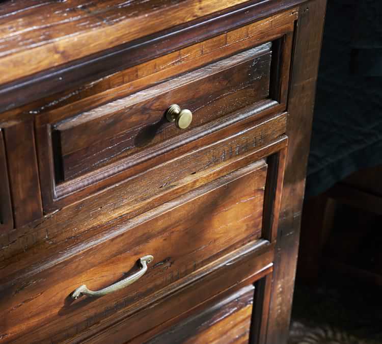 Bowry Reclaimed Wood Media Console Pottery Barn