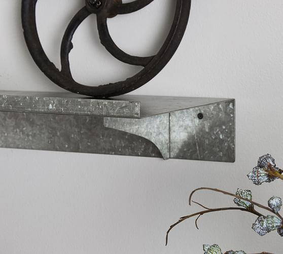 Sheet Metal Shelf Pottery Barn
