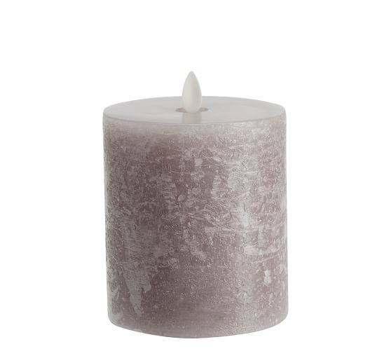 Premium Flickering Flameless Candles Gray Pottery Barn