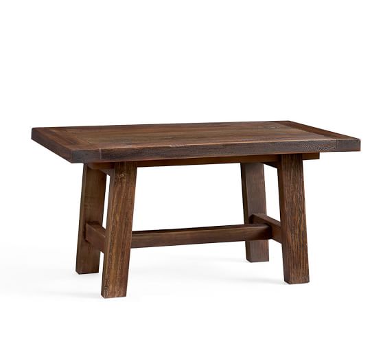 Bartol Reclaimed Pine Coffee Table Pottery Barn