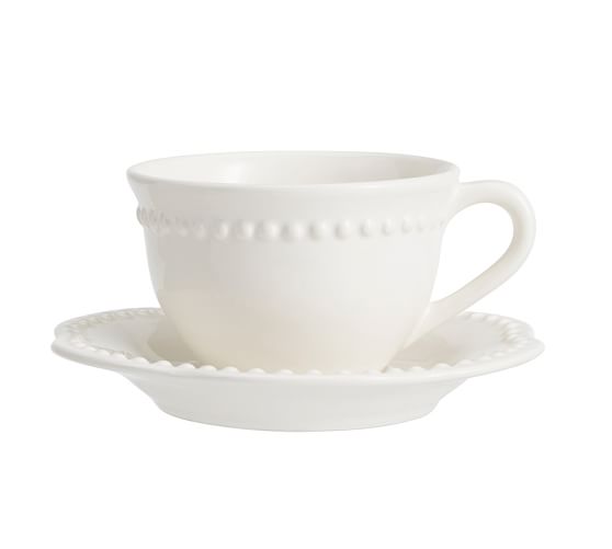 Emma Cup and Saucer, Set of 4 Pottery Barn
