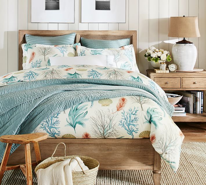 Duvet Cover And Sham The Duvets Del Mar Coastal Duvet Cover Sham Pottery Barn