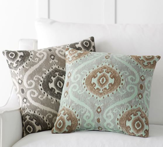 Sunbrella® Jaden Indoor/Outdoor Pillow Pottery Barn