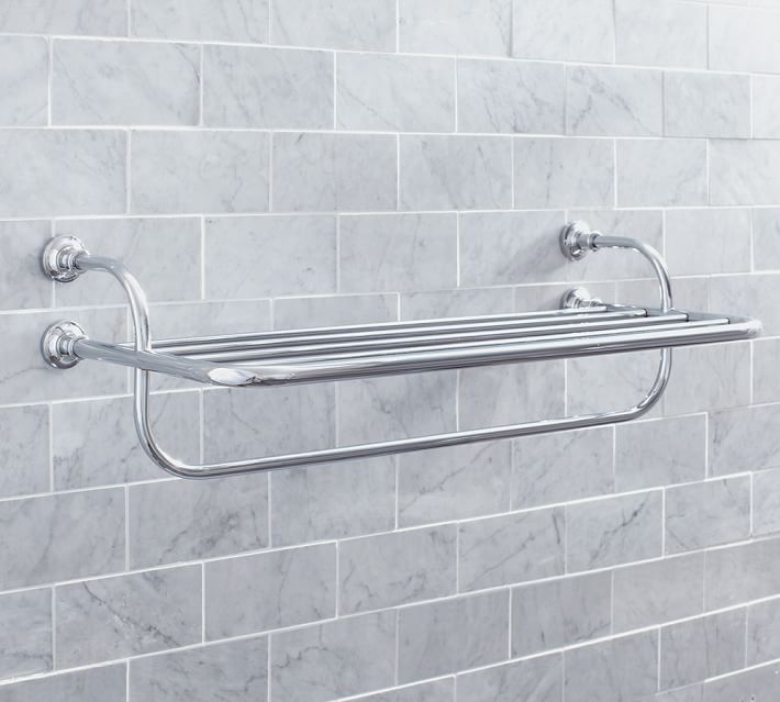 Bathroom Wall Shelves Pottery Barn Hayden Train Rack 249 179 99