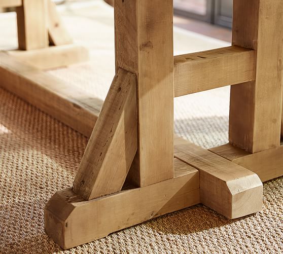 Stafford Reclaimed Pine Extending Dining Table Pottery Barn