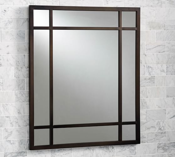 Leanna Metal Overlay Mirror Pottery Barn
