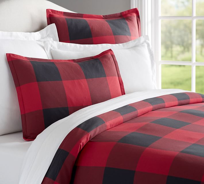 Buffalo Check Duvet Cover Sham Pottery Barn