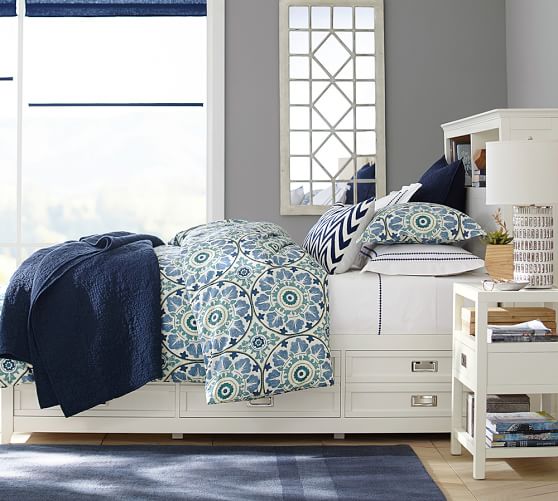 Veronica Organic Duvet Cover & Sham Pottery Barn