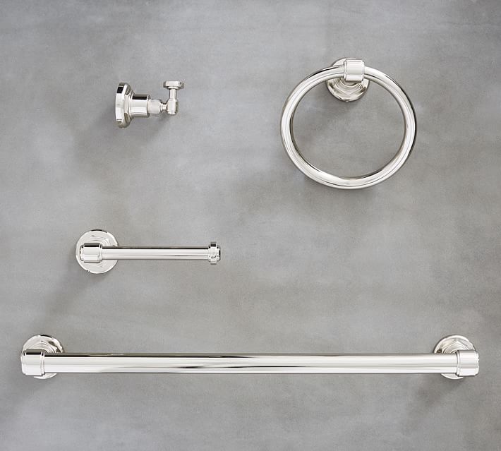 Bathroom Fixtures Faucets Pottery Barn Polished Nickel Finish