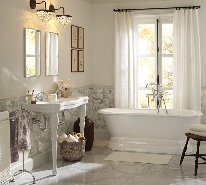 Bone Inlay Bath Accessories Pottery Barn
