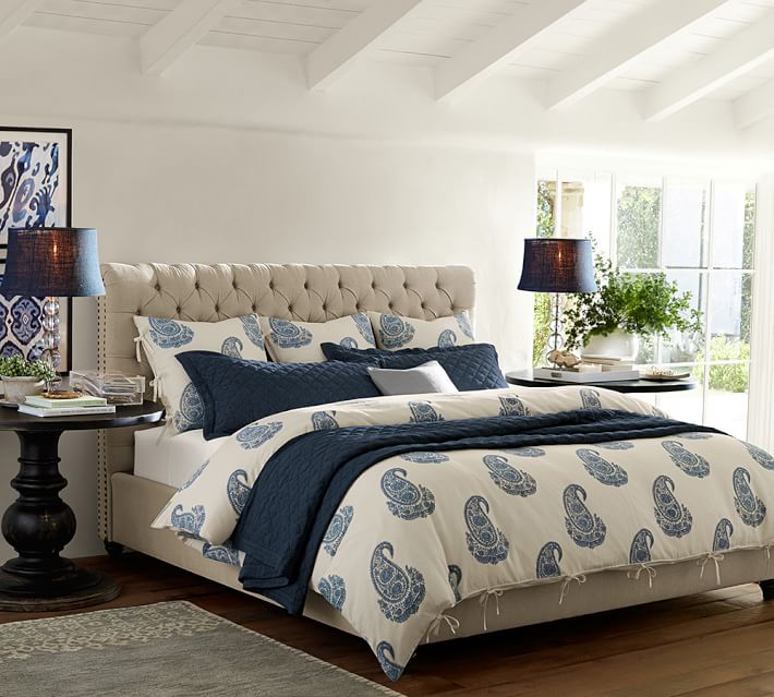 Rayna Paisley Duvet Cover Sham Pottery Barn
