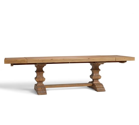 Banks Reclaimed Wood Extending Dining Table Pottery Barn