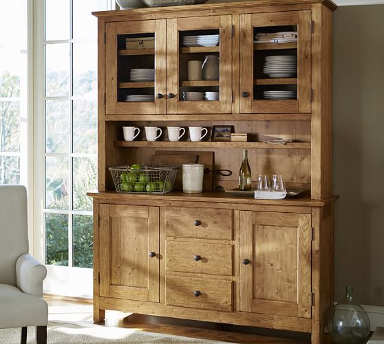 Benchwright Buffet & Hutch Pottery Barn