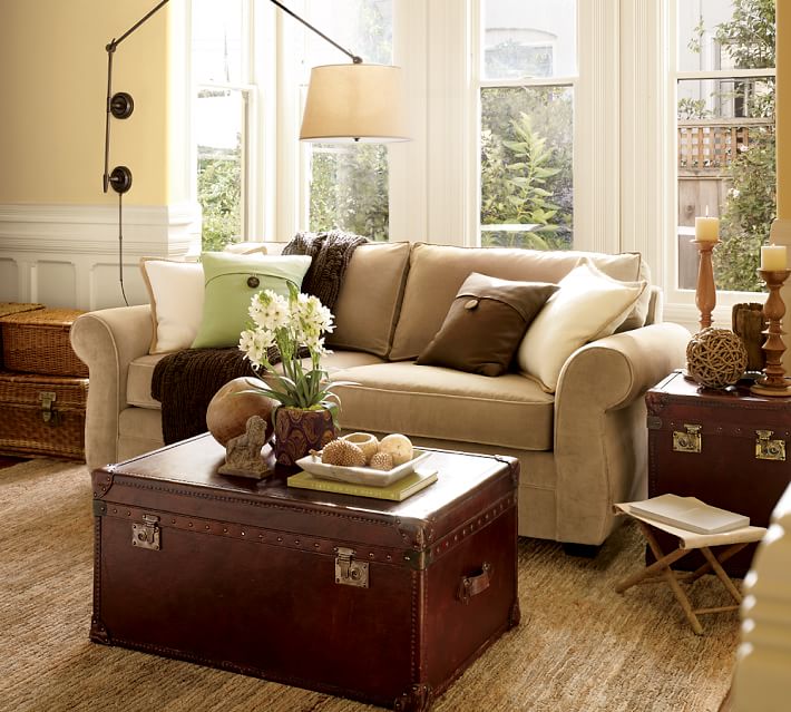 Pearce Upholstered Sofa Pottery Barn