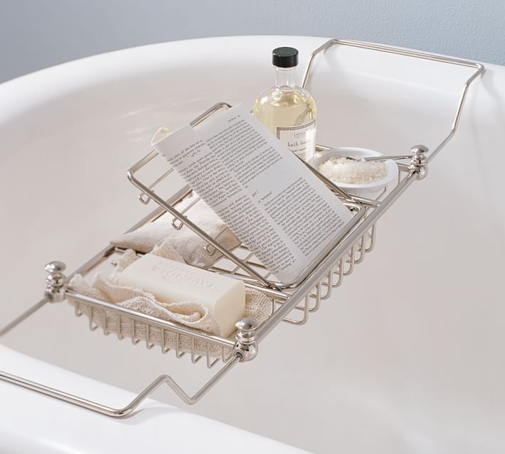 Mercer Bathtub Caddy Pottery Barn