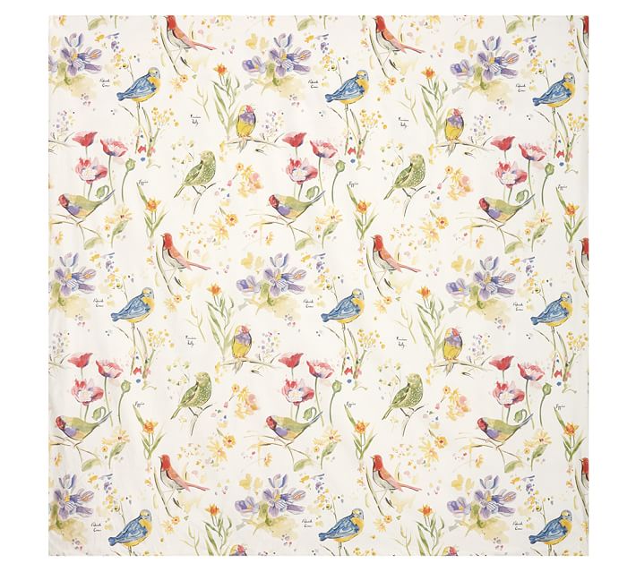 Painterly Bird Duvet Cover Sham Pottery Barn