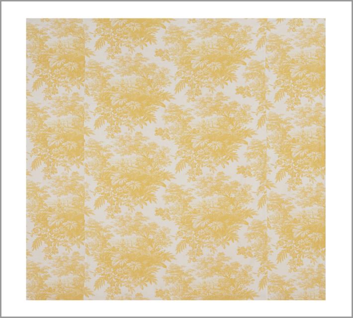 Matine Toile Duvet Cover Sham Marigold Yellow Pottery Barn