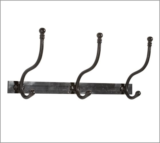 Hugo Row Of Hooks | Pottery Barn