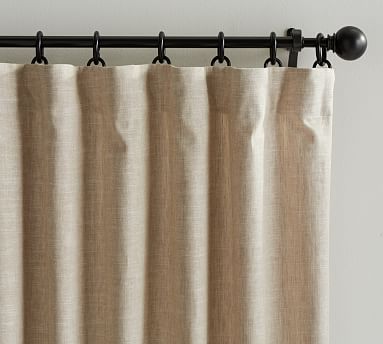 Emery Linen/Cotton Drape | Pottery Barn