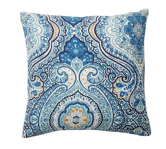 Beale Paisley Reversible Pillow Cover | Pottery Barn