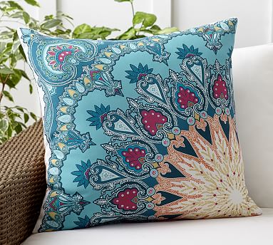 Valencia Paisley Pillow Cover | Pottery Barn