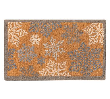 Snowflake Doormat | Pottery Barn