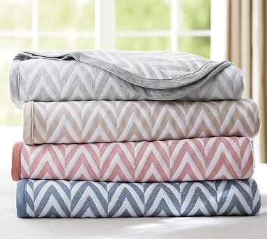 Chevron Blanket | Pottery Barn