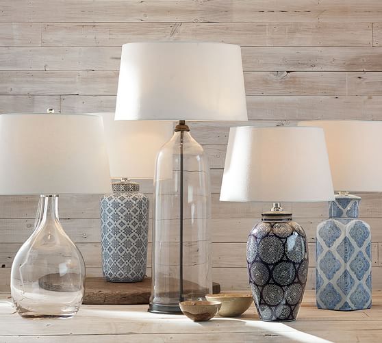 Grant Glass Table Lamp | Pottery Barn