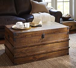 Ludlow Trunk Secretary Desk | Pottery Barn